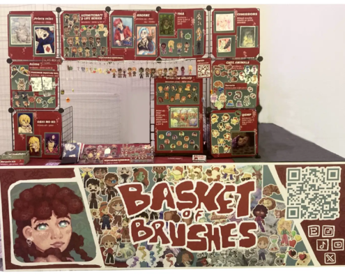 Basket of Brushes