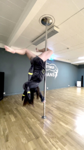 Photo of Chi - pole sport instructor in Umbreon costume